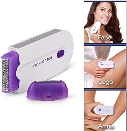 Finishing Touch Instant Painless Facial Body Hair Remover Trimmer Shaver for Men and Women Body Groomer