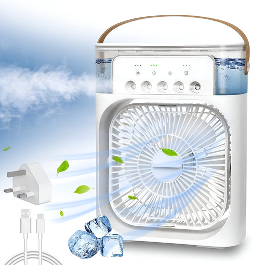 Mini Portable Air Cooler 7 Color Lights