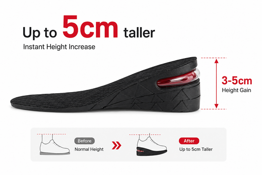 HEIGHT INCREASE INSOLES (Pack of 2)