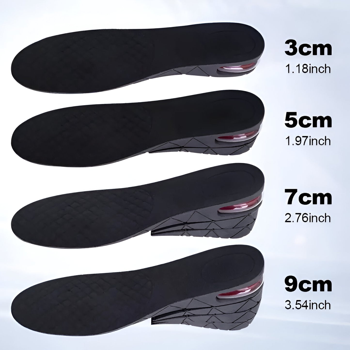 Height Increase Shoe Lifts (2 Pieces)